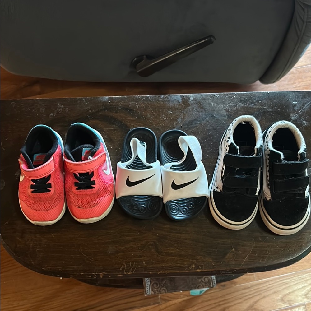 Toddler Nikes and Vans